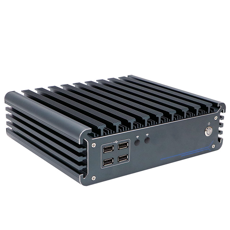 12th13th Intel Gen Core i3 i5 i7 Industrial Embedded Computer Dual DDR5 Ram 4 COM 4 HDMI Display IBOX-3226