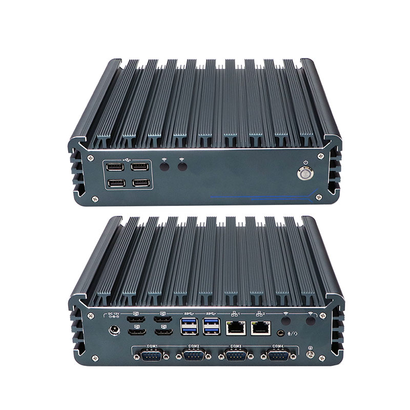 12th13th Intel Gen Core i3 i5 i7 Industrial Embedded Computer Dual DDR5 Ram 4 COM 4 HDMI Display IBOX-3226