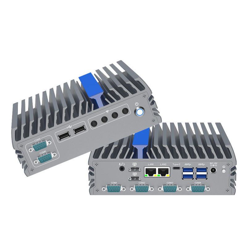 Fanless Industrial Computer 12th Gen Intel Alder Lake-N N100 Processor With Triple Display Port
