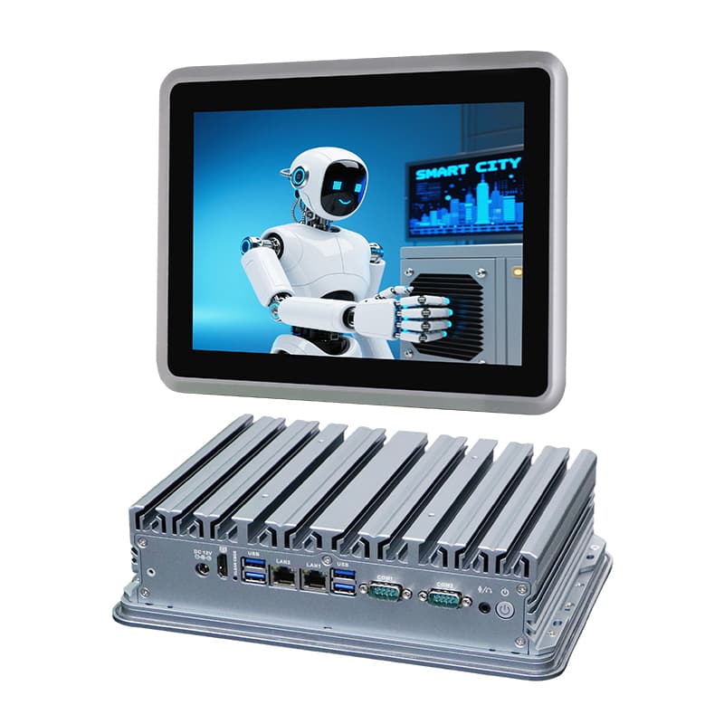 Best 15inch Industrial Panel Computer Intel Celeron J6412 Fanless Resistive Touch wholesale