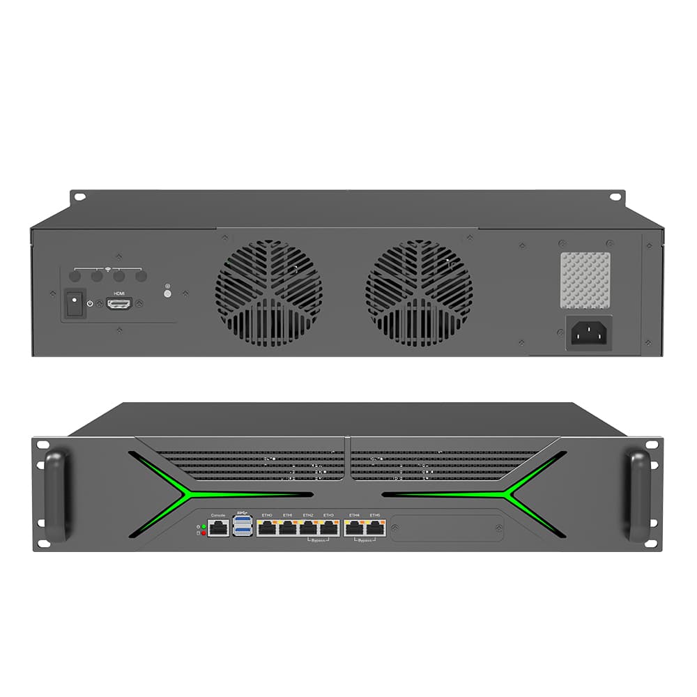 2U Rack Mount Computer 4 Optical Port For Modernize Data Center