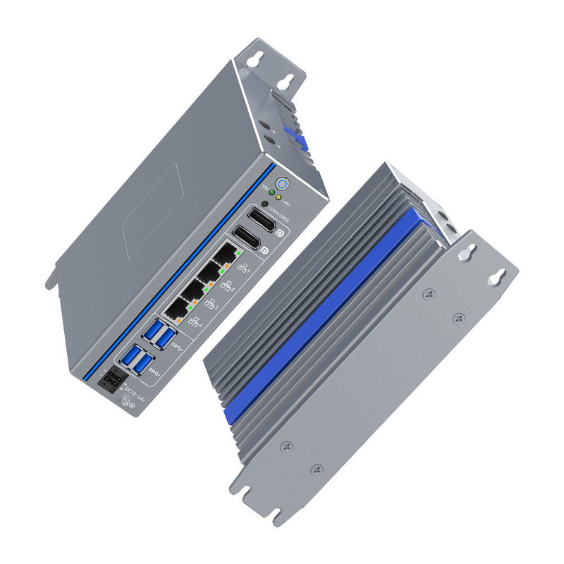 12th Gen i7 Industrial Computer Intel Alder Lake U Deca-Core with 4 lan