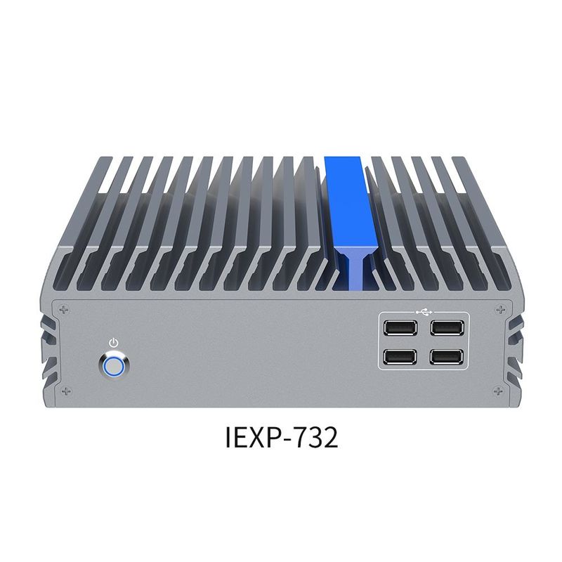 I5-12500T Industrial Mini PC Intel 12th Independent Core I5 6 Core With 4 COM 64GB DDR4 Memory