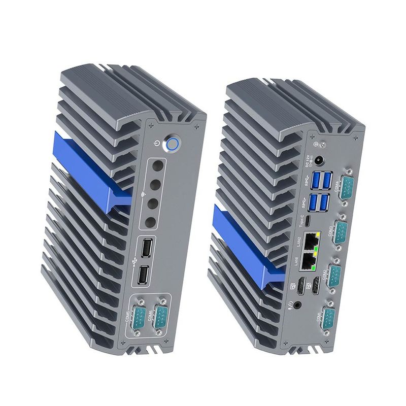 Fanless Industrial Mini PC 12th Gen Intel Alder Lake N100 Quad Core Mini Computer Features