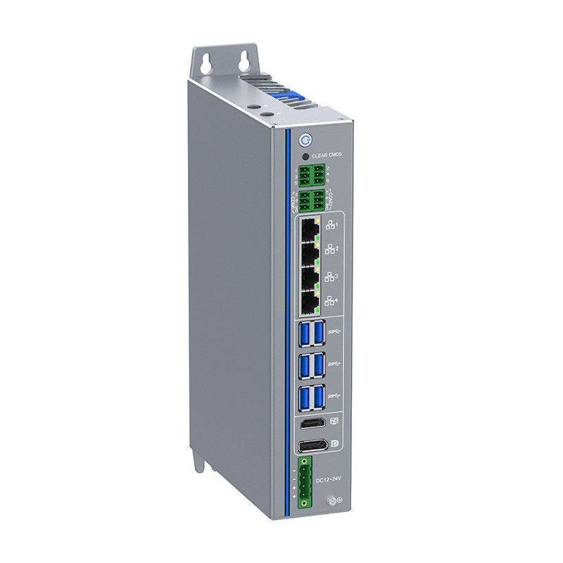 Core I7 12700T Intel Industrial Mini PC Dual DDR5 Ram Industrial Fanless Mini Computer