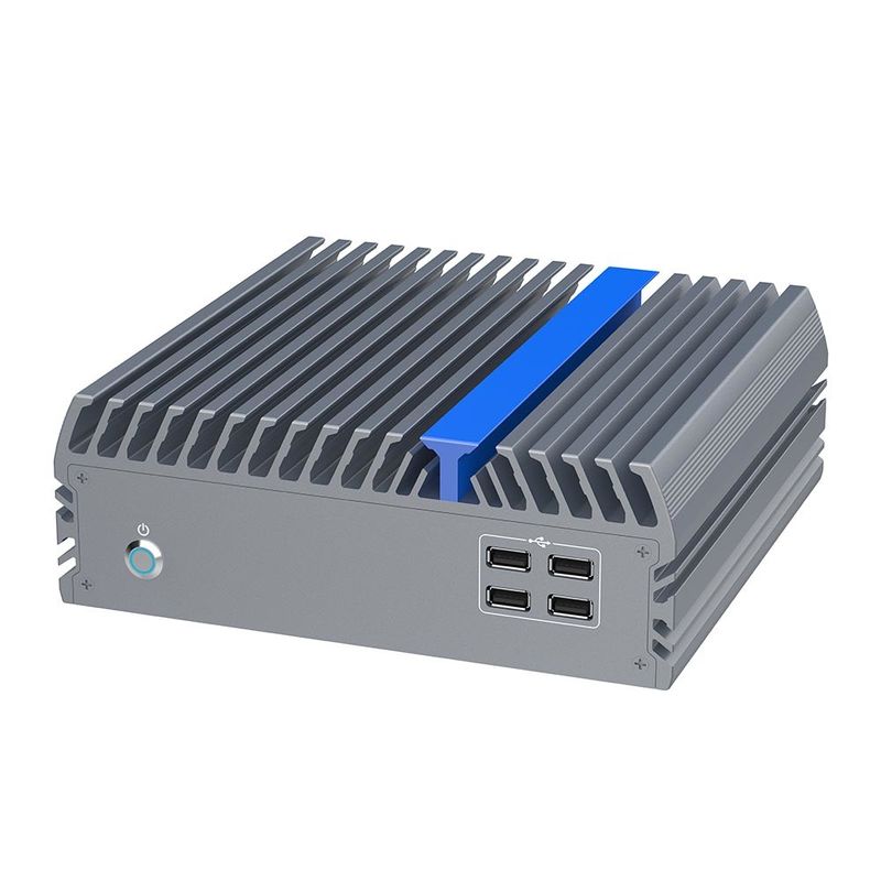 12th Gen Intel Alder Lake N100 Fanless Industrial Mini PC Quad Core Mini Computer