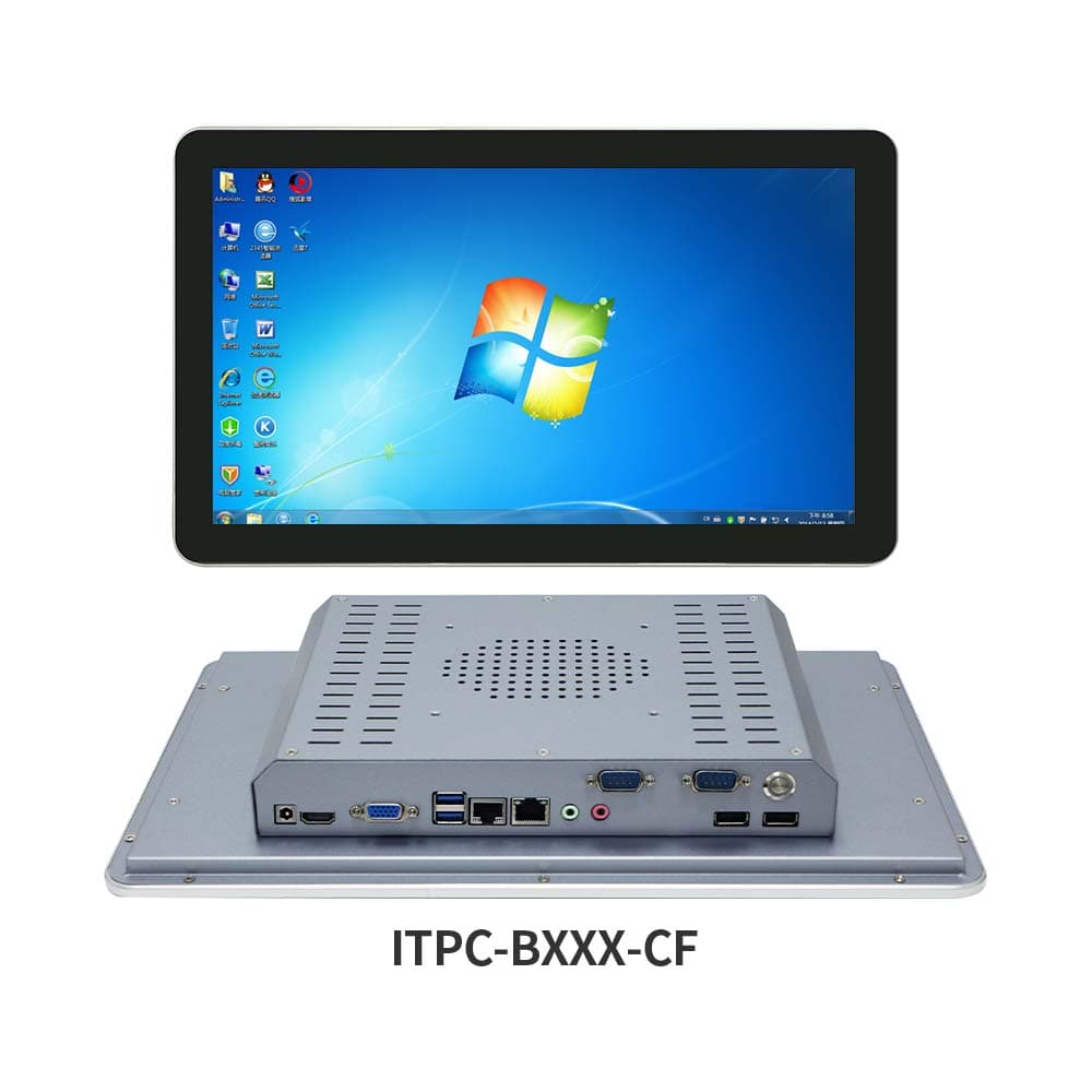 Best 12.1 Inch Industrial Touch Screen Computer IP65 Waterproof Intel Core I7 6 COM Ports Optional wholesale