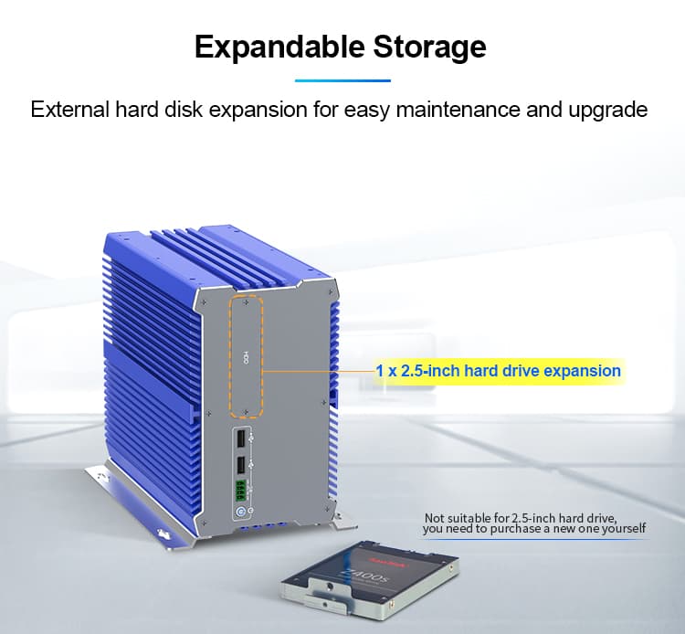 Fanless i7 Industrial Computer